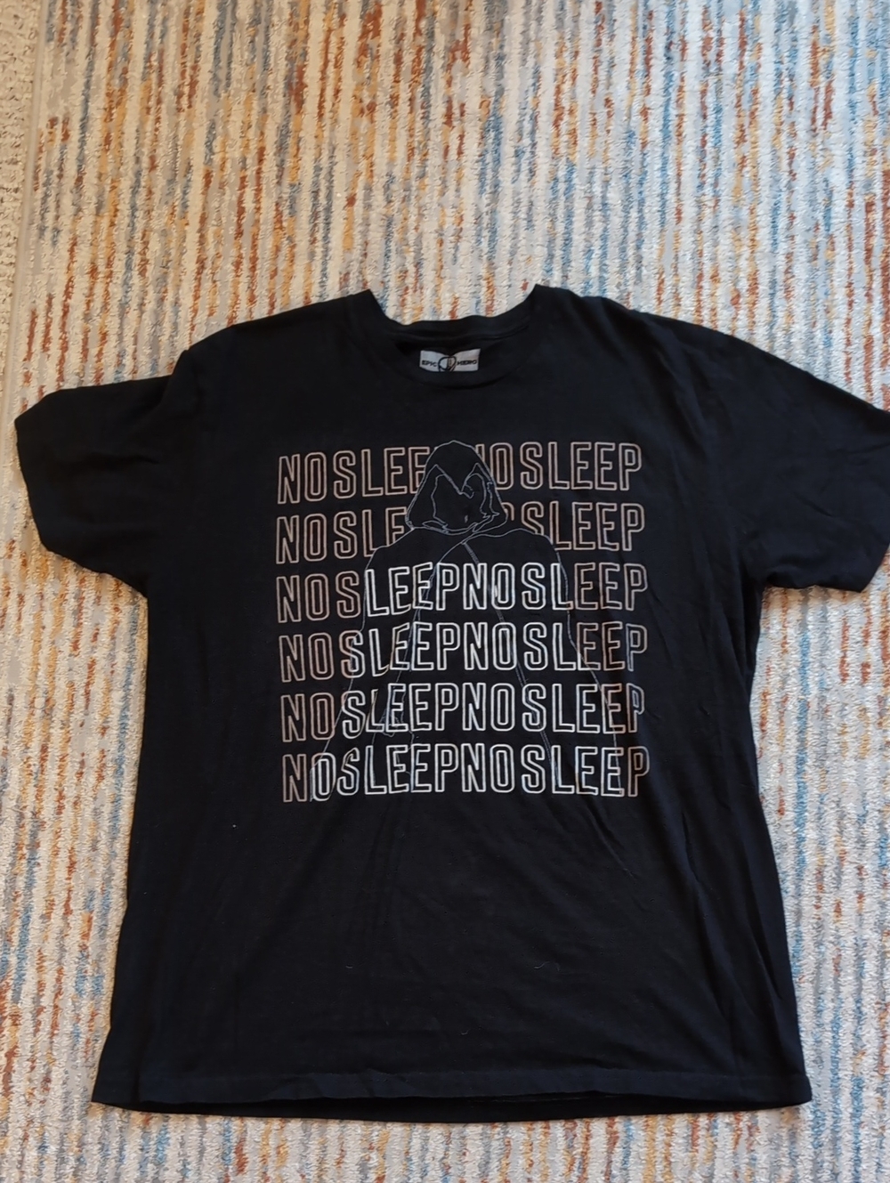 Men's XL Epic Hero "No Sleep" Shirt